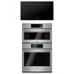 Bosch 800 Series 2-Piece Kitchen Package with Stainless Steel 6.2 Cu. Ft. 3D HotAir Combination Oven and Black 36" Electric Cooktop, , large
