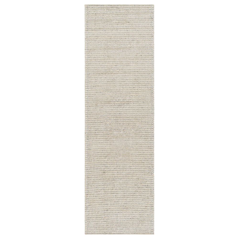 Surya Reika REK-2300 2"6" x 8" Light Slate, Black and Off-White Runner, , large