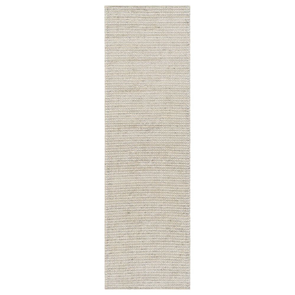Surya Reika REK-2300 2"6" x 8" Light Slate, Black and Off-White Runner, , large