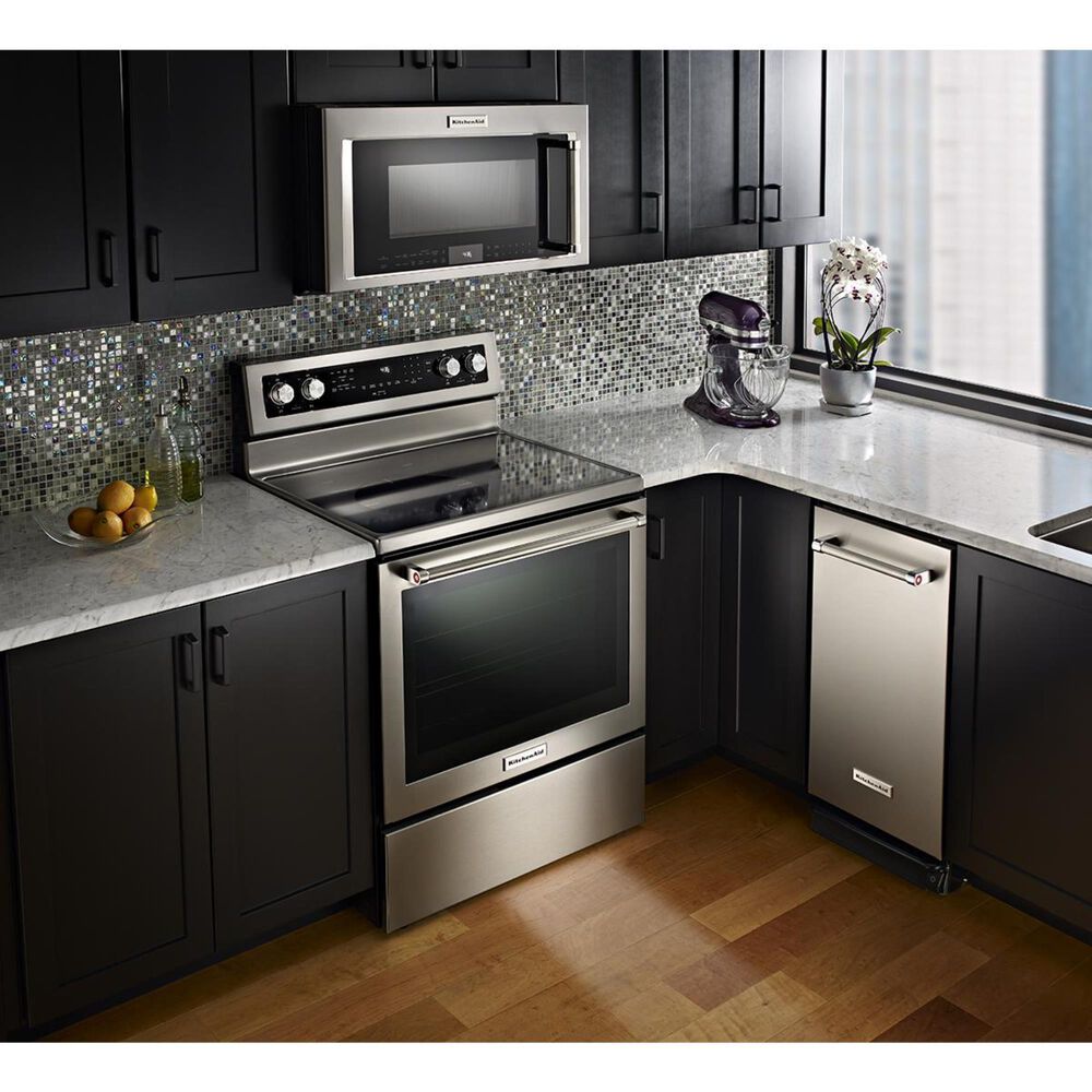 KitchenAid 6.4 Cu. Ft. Freestanding Electric Range, , large