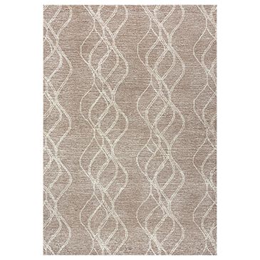 RIZZY Taylor TAY871 5" x 7"6" Brown Area Rug, , large
