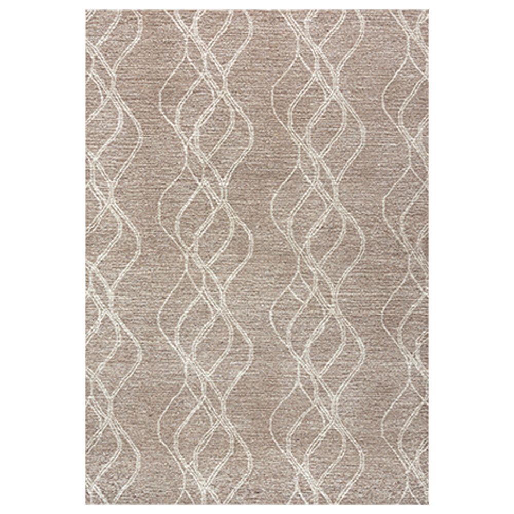 RIZZY Taylor TAY871 5" x 7"6" Brown Area Rug, , large