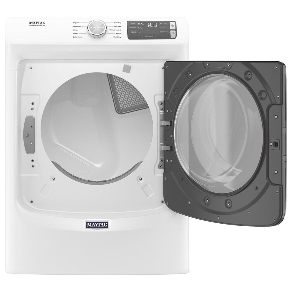 Maytag 7.3 Cu. Ft. Gas Dryer in White, , large
