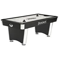 Brunswick Billiards Wind Chill Air Hockey Table in Black