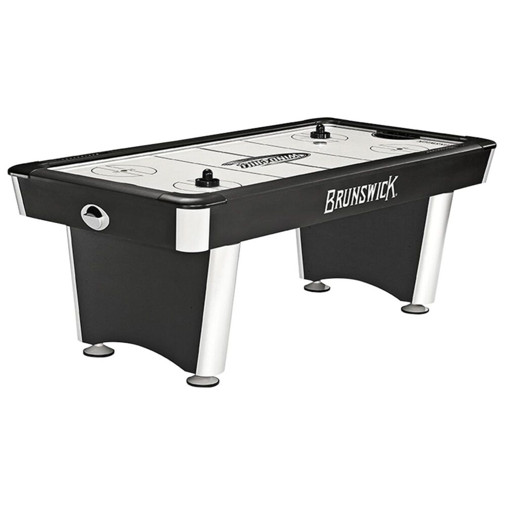Brunswick Billiards Wind Chill Air Hockey Table in Black, , large
