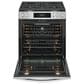 Frigidaire Gallery 30" Freestanding Gas Convection Range with Stone-Baked Pizza in Stainless Steel, , large