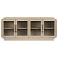 Crestview Collection Bristol 4-Door Cabinet in Natural, , large