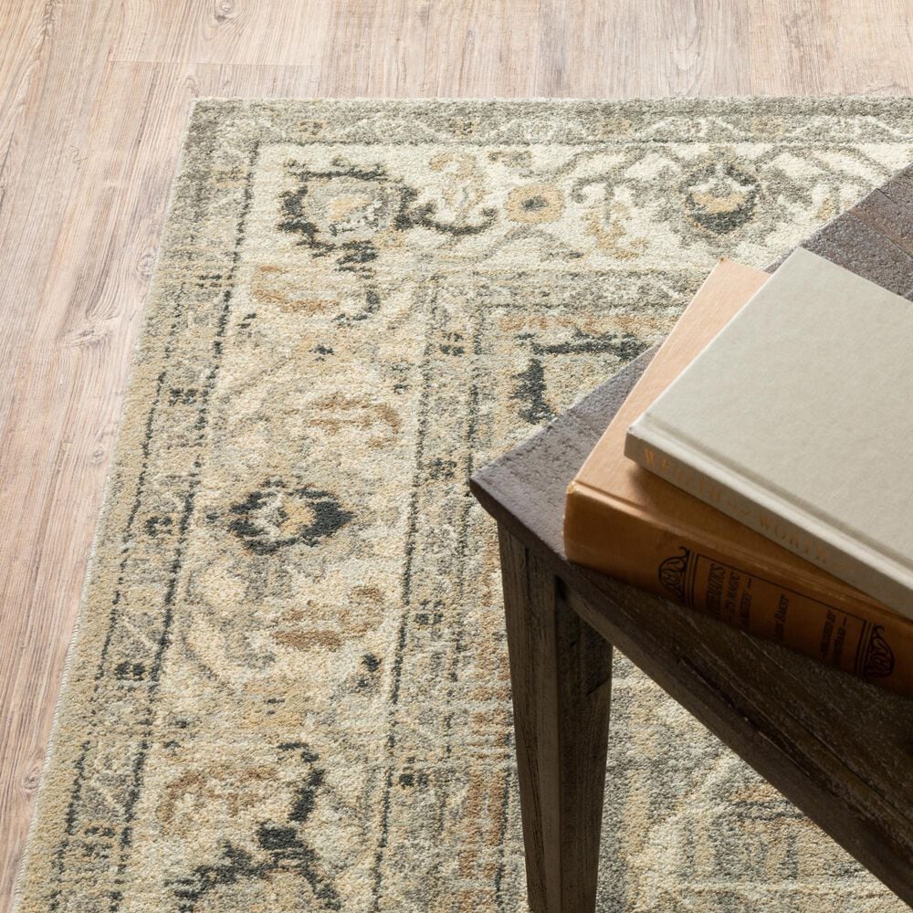 Oriental Weavers Florence Palatka 1805X 2&#39;3&quot; x 7&#39;6&quot; Beige Runner, , large