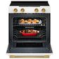 KitchenAid 5.3 Cu. Ft. Smart Slide-in Electric Range in Porcelain White, , large