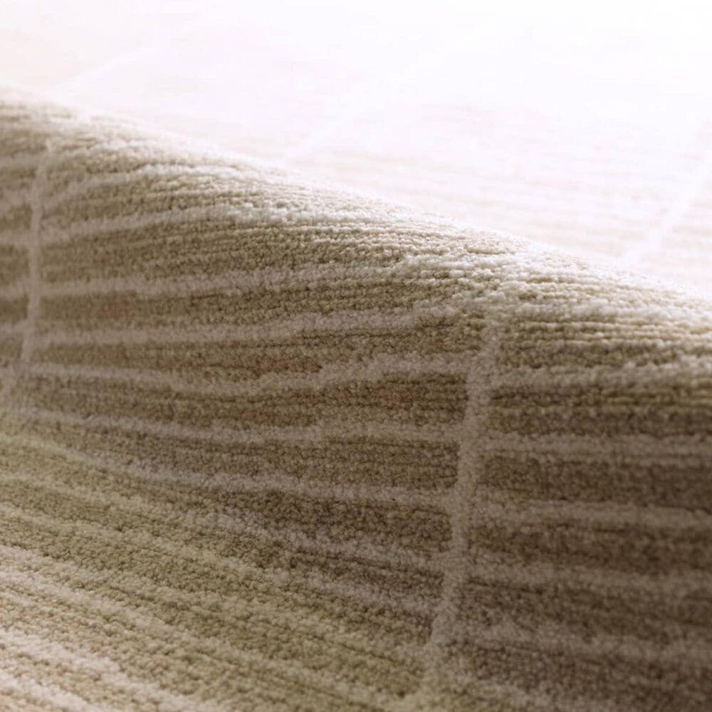 Jaipur Eva Siawin Tan and Taupe 6' x 9' Area Rug, , large