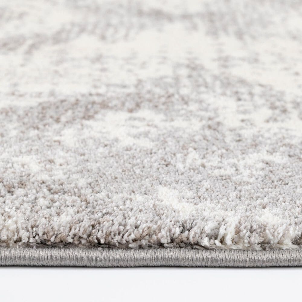 Central Oriental Structures Zahra Buff and Cloud 7'10 x 9'10" Area Rug, , large