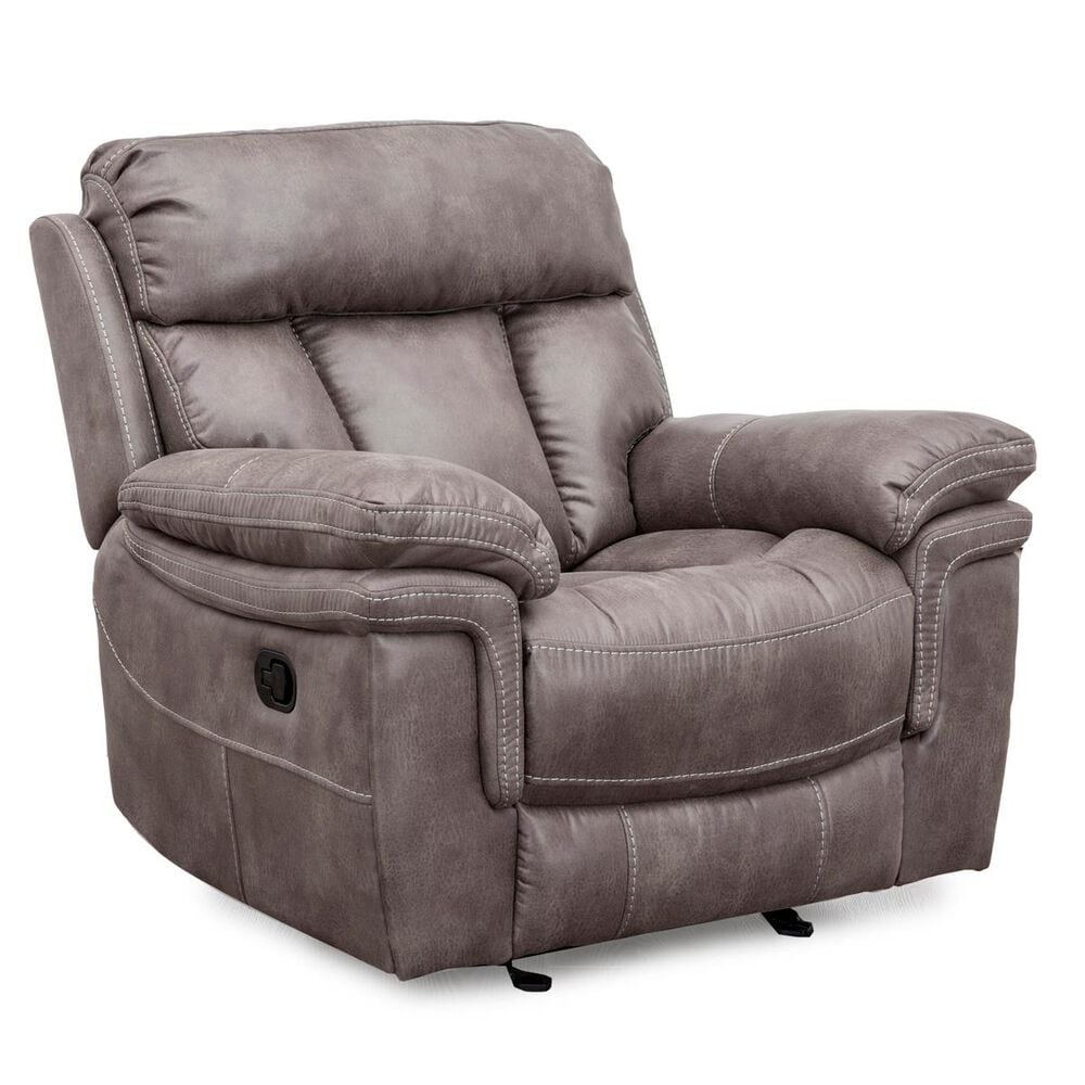 Oxford Furniture Glider Recliner in Gunmetal Gray, , large