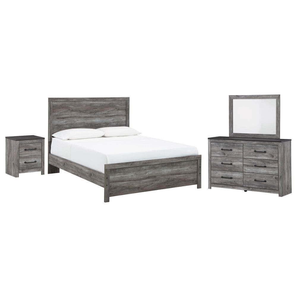 Ashley Bronyan 4-Piece Queen Bedroom Set in Dark Gray, , large