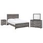 Ashley Bronyan 4-Piece Queen Bedroom Set in Dark Gray, , large