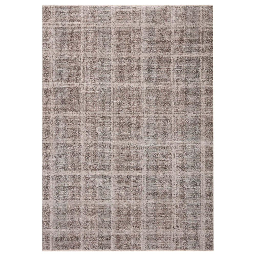 Angela Rose Ember 2"3" x 3"10" Fog and Dove Area Rug, , large