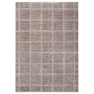Angela Rose Ember 2"3" x 3"10" Fog and Dove Area Rug, , large
