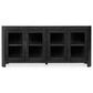 Classic Home Macarthur 4-Door Cabinet in Antique Black, , large