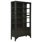 Timeless Designs Peebles Display Cabinet in Black, , large