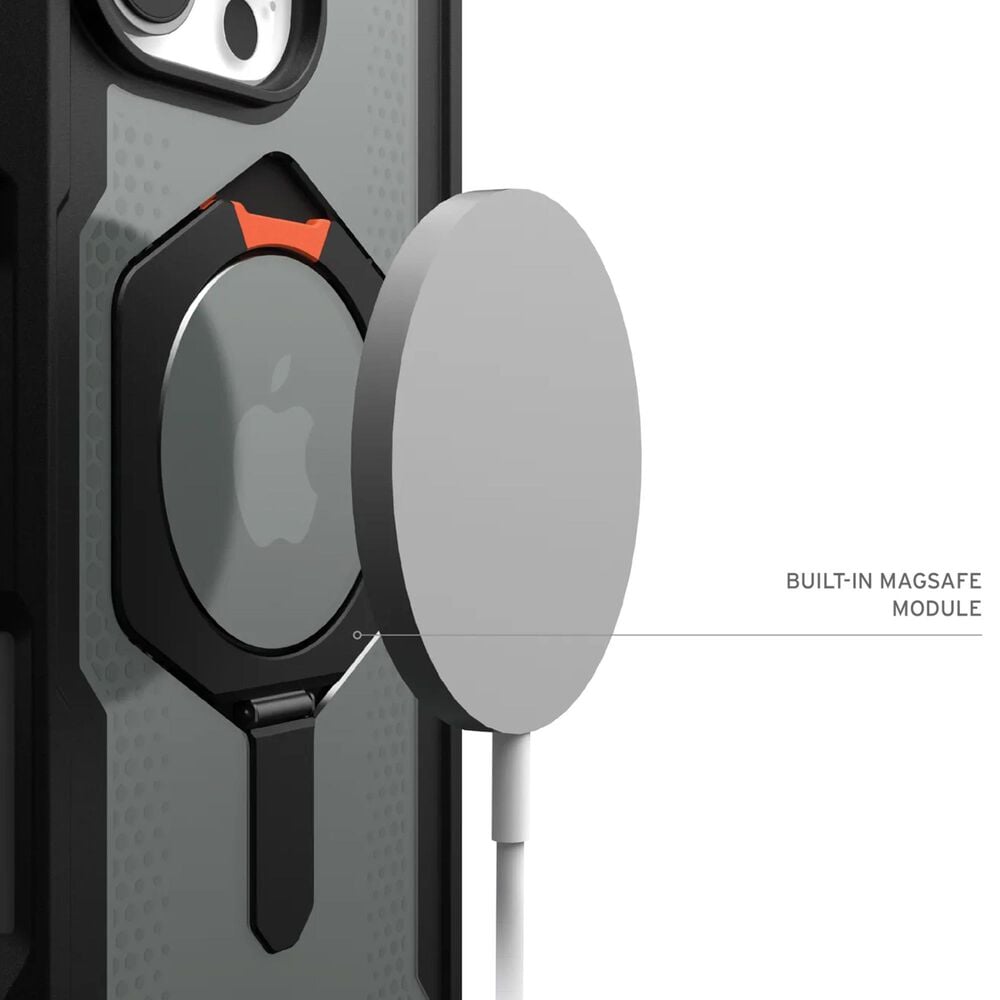 UAG Plasma XTE Series MagSafe Case for Apple iPhone 16 Pro in Black and Orange, , large