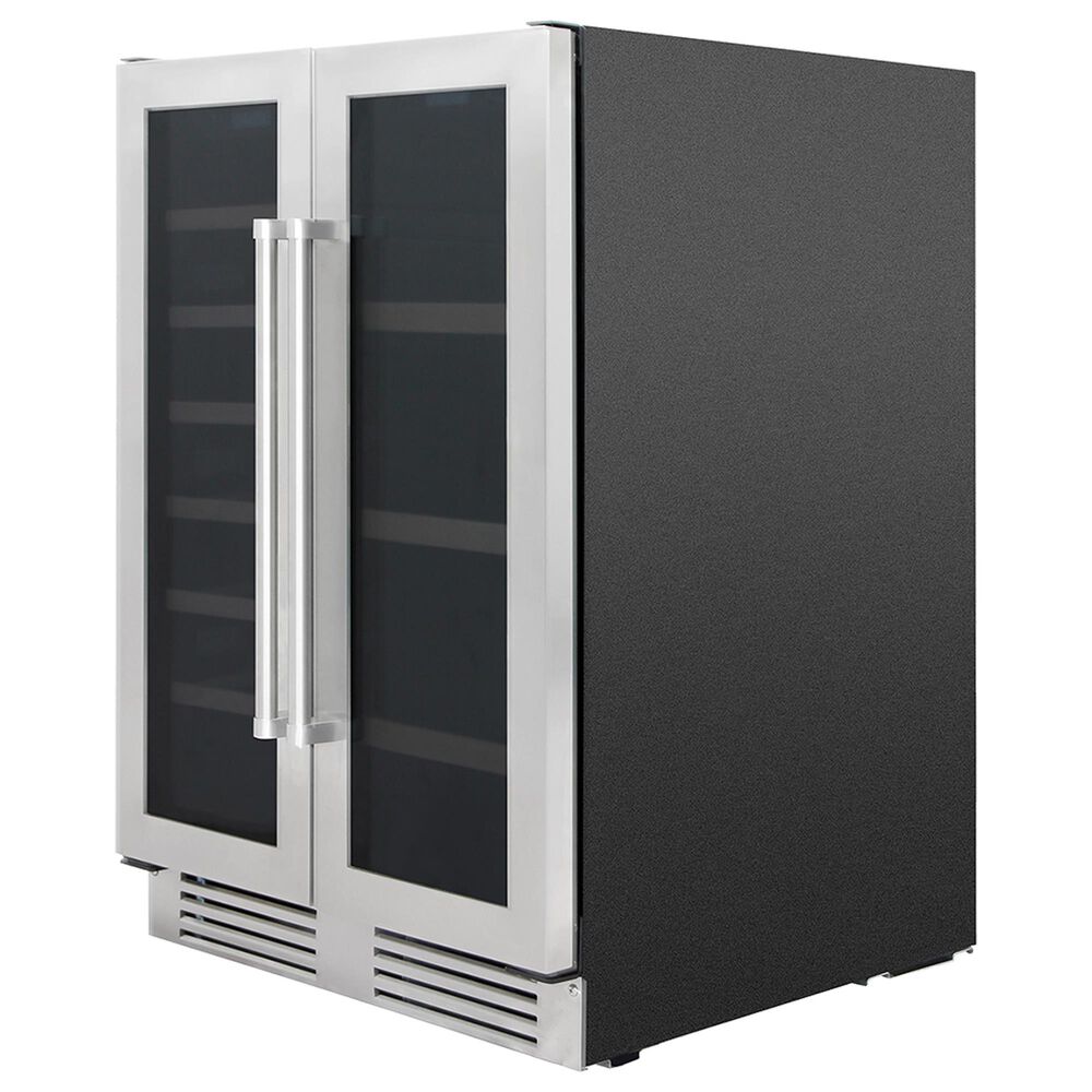 Thor Kitchen 24&quot; French Door Wine and Beverage Center in Stainless Steel, , large