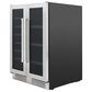 Thor Kitchen 24" French Door Wine and Beverage Center in Stainless Steel, , large