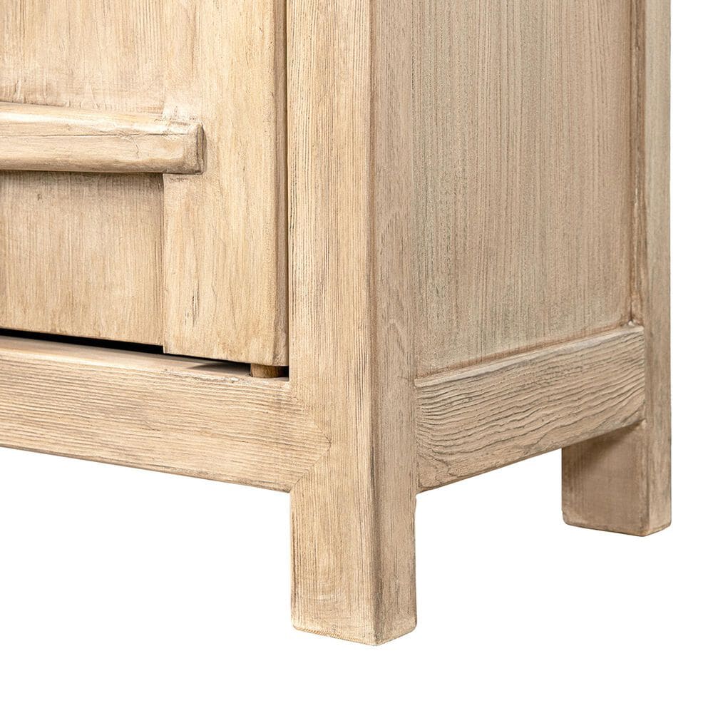 Jennifer Taylor Home Rowan 91" 4-Door Sideboard in Heritage Light Natural Brown, , large