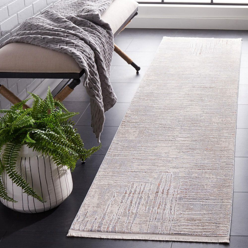 Safavieh Marmara MRM304B 2&#39; x 8&#39; Beige, Blue and Rust Runner, , large