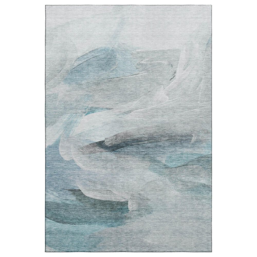 Dalyn Rug Company Ravenna RN11 10" x 14" Teal Area Rug, , large