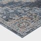 Central Oriental Orient Dorcie 3"1" x 5"3" Blue and Dark Grey Area Rug, , large