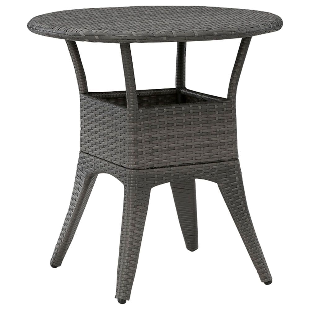 Ashley Mimis Bay 3-Piece Patio Bistro Set in Gray, , large
