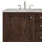 James Martin Vanities Addison 60" Double Bathroom Vanity in Mid-Century Acacia with 3 cm Victorian Silver Quartz Top and Rectangular Sinks, , large