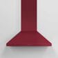 Fisher & Paykel 36" Classic Wall Hood with Pyramid Chimney in Red, , large