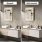 HOMLUX 24" x 30" Bathroom Medicine Cabinet with Mirror in Gold, , large