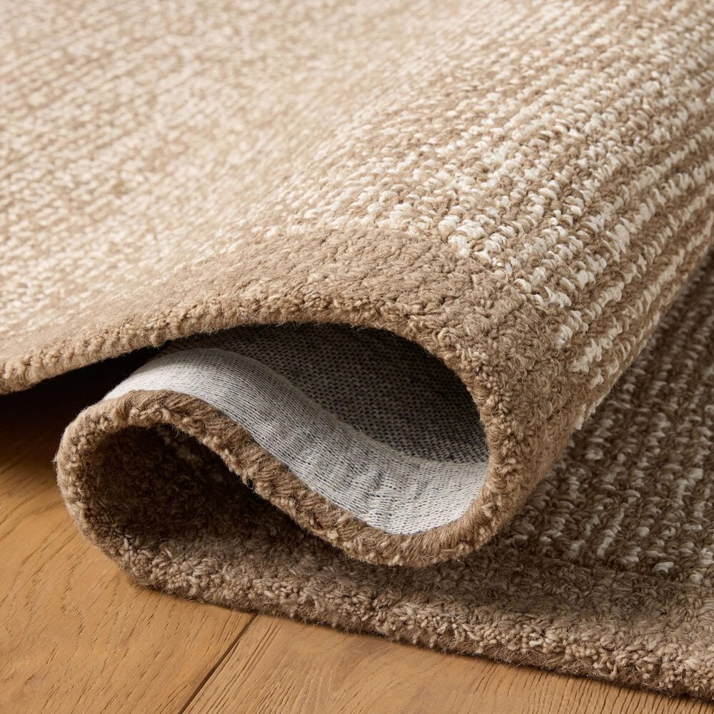 Magnolia Home Henley Ivory and Brown 5&#39; x 7&#39;6&quot; Area Rug, , large