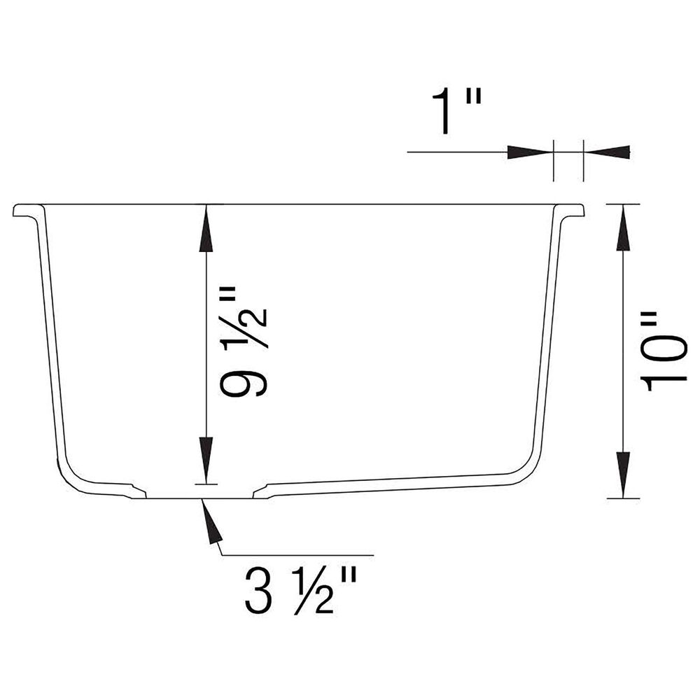 Blanco Diamond Equal Low Divide Double Bowl Kitchen Sink in Soft White, , large