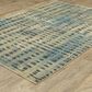 Oriental Weavers Reed RE07B 9"10" x 12"10" Beige and Blue Area Rug, , large
