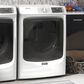 Maytag 27" Electric Dryer in White, , large