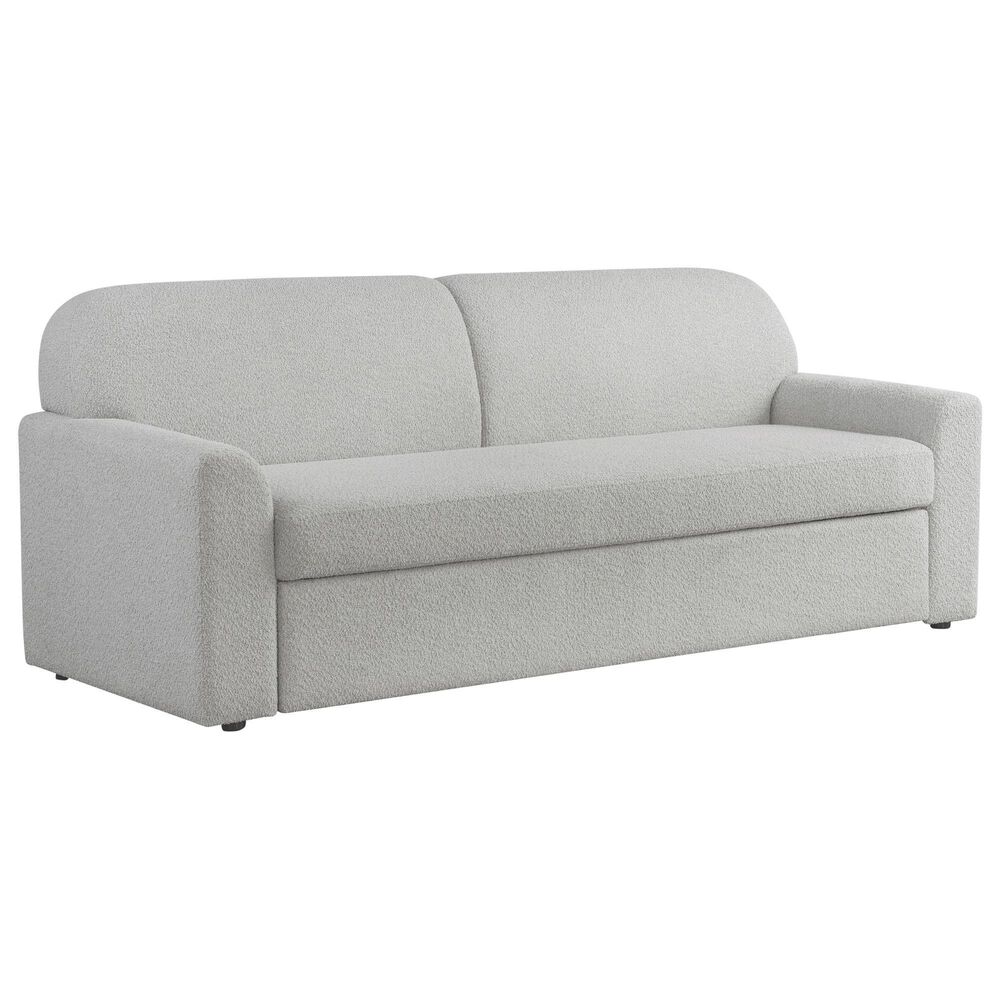 Lifestyle Solutions Willow Stationary Convertible Sofa in Light Gray, , large