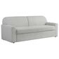 Lifestyle Solutions Willow Stationary Convertible Sofa in Light Gray, , large