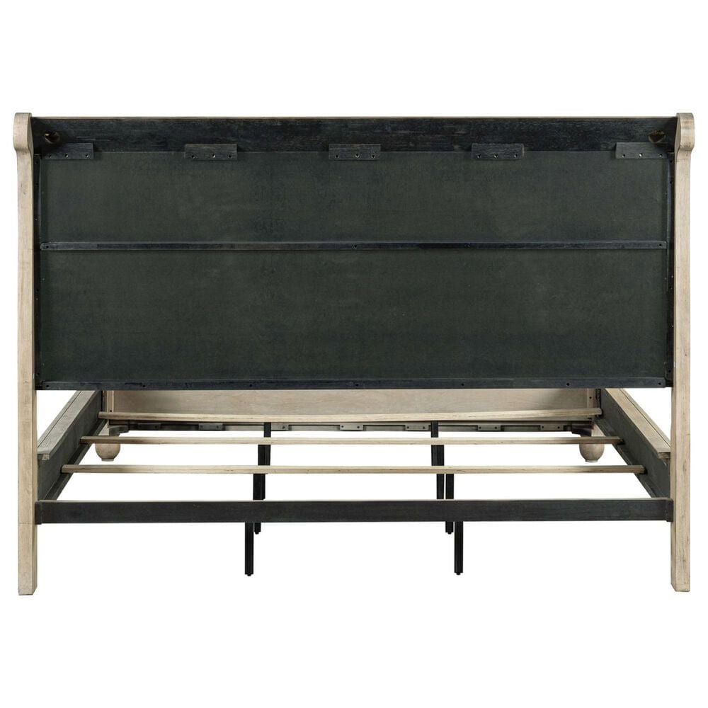Belle Furnishings Rustic Traditions King Sleigh Bed in Saddle Tan, , large