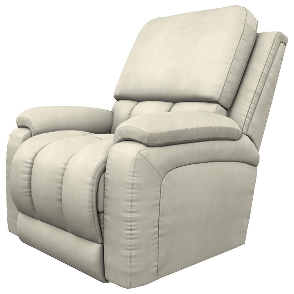 La-Z-Boy Greyson Leather Rocking Recliner in Ice, , large