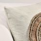 Classic Home Pueblo 22" Square Throw Pillow in Chestnut and Natural, , large