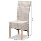 Baxton Studio Trianna Side Chair in Whitewashed and Natural Brown, , large