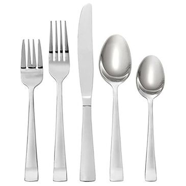 Lenox Avery 90-Piece Flatware Set in Silver, , large
