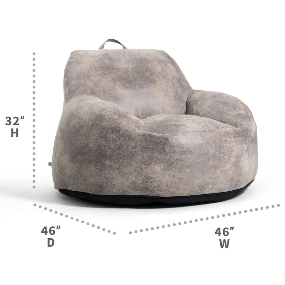 37B Serene Nestle Chair in Cement Blazer, , large