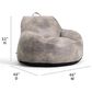 37B Serene Nestle Chair in Cement Blazer, , large