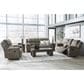 Ashley Laresview Manual Zero Wall Wide Seat Recliner in Fossil, , large
