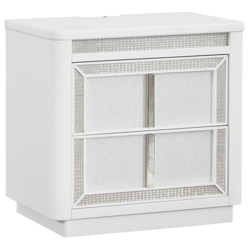 Millenium Chalanna 2-Drawer Nightstand in White, , large
