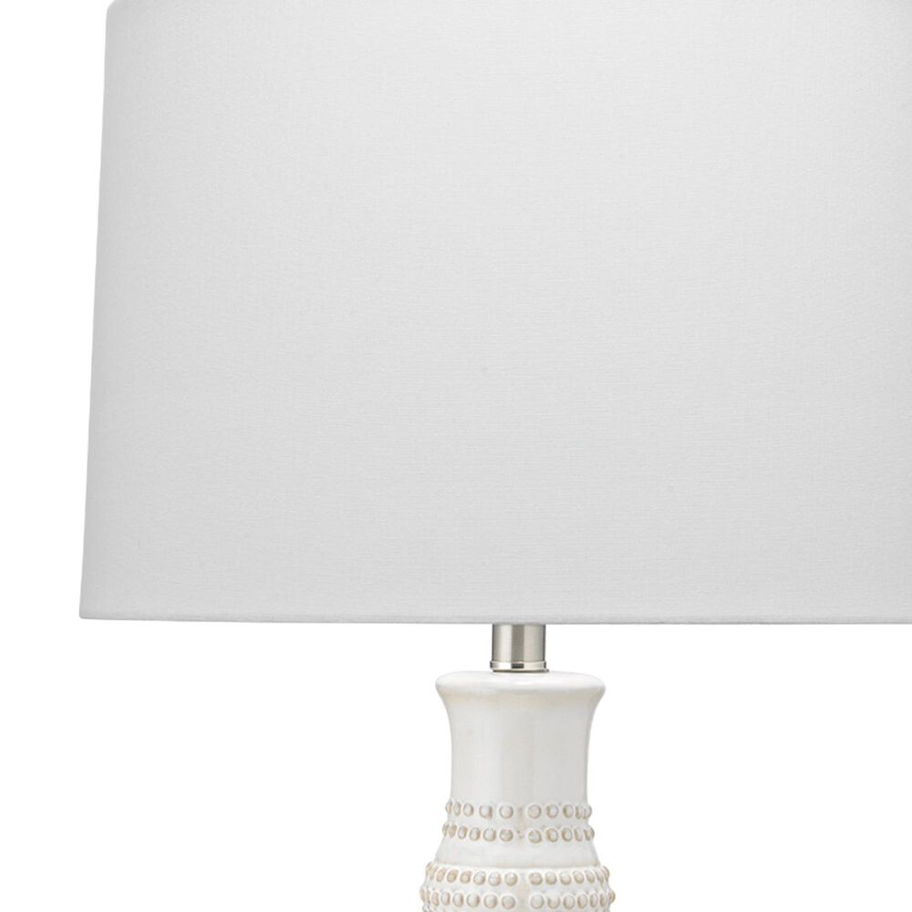 Splendor Living Norchester Table Lamp in White, , large