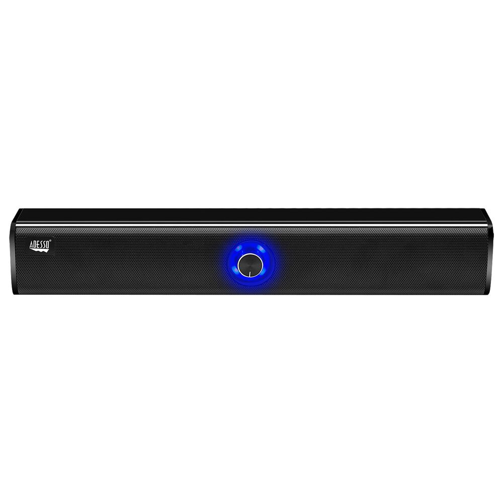 Adesso Xtream S6 Bluetooth and AUX Sound Bar Speaker 10W x 2, , large